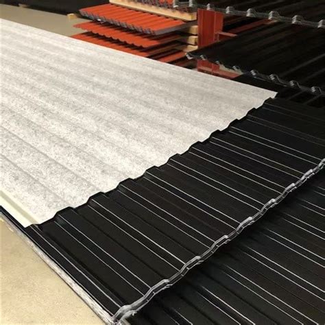 box section metal roofing sheet with an anti-condensation felt|metal roofing sheets condensation.